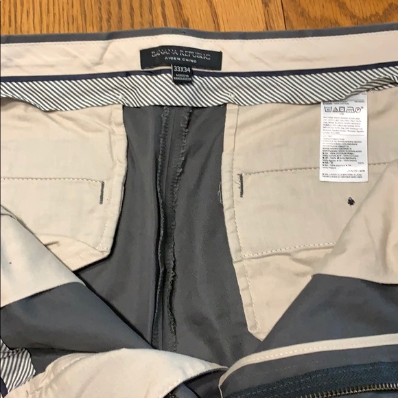 Brand NEW Banana Republic Aiden Chino Pants 33x34 - Picture 4 of 4